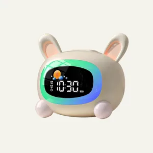 Réveil lapin jour nuit