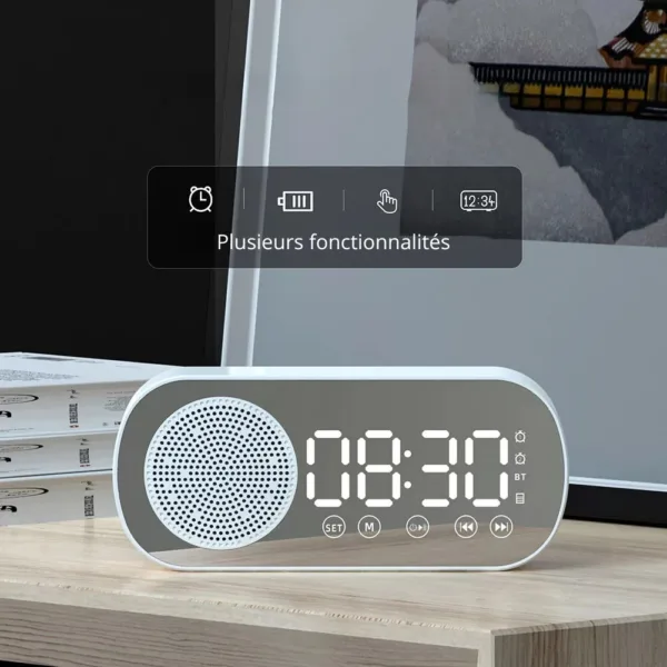 Plusieurs fonctionalités Radio réveil moderne et ses fonctionalitées