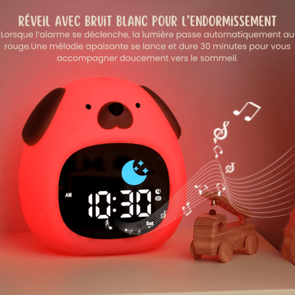 jsjvbsjdv Réveil indicateur jour nuit bruit blanc