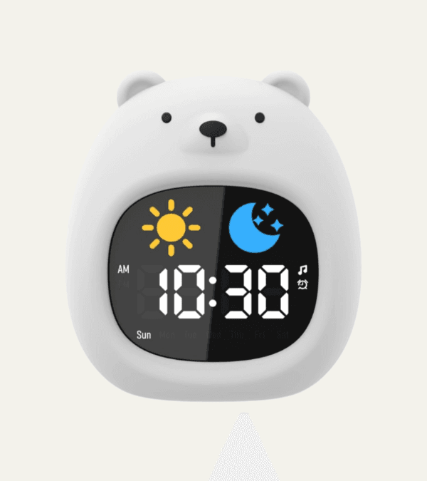 sabdvabs Réveil indicateur jour nuit panda