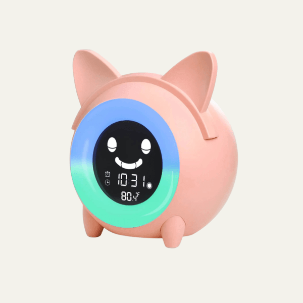 Réveil enfant 6 ans rose