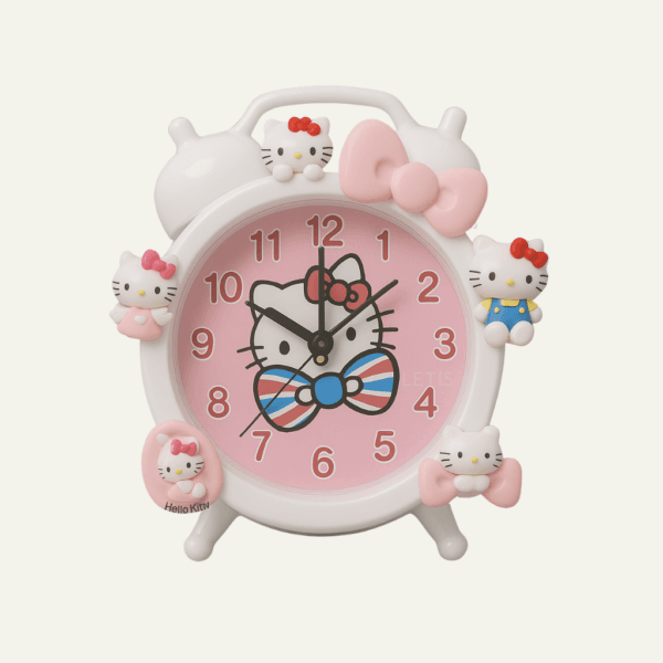 Réveil fille 12 ans blanc