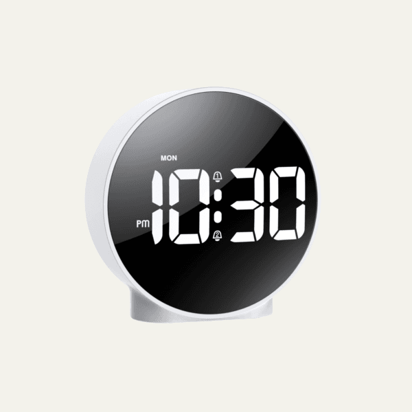 Réveil garçon 6 ans blanc