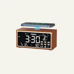 asvas Radio réveil bois