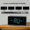 Réveil radio numérique et sa luminosité réglable