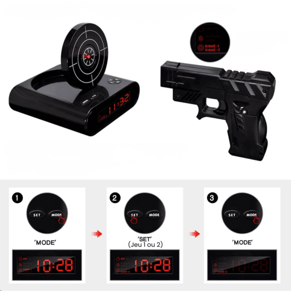 Réveil rigolo comment jouer