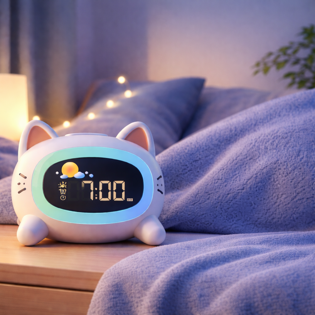 réveil enfant jour nuit