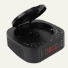 Réveil radio CD avec le lecteur d'ouvert