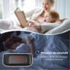 Réveil radio CD et son minuteur de sommeil